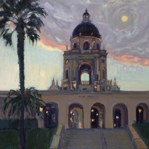 Pasadena City Hall, Winter Light